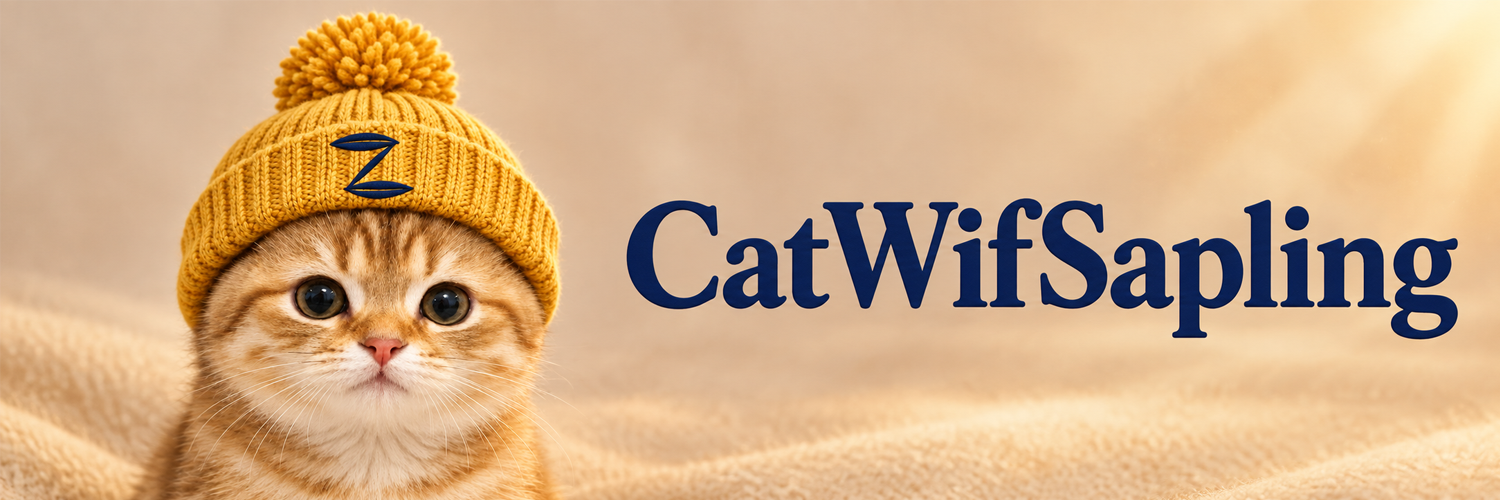 CatWifSapling name banner